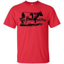 Load image into Gallery viewer, Cow drawing T-Shirt