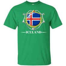Load image into Gallery viewer, Iceland Pride Patriotic Vintage  Flag T-shirt T-Shirt