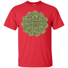Load image into Gallery viewer, Mandala green T-Shirt