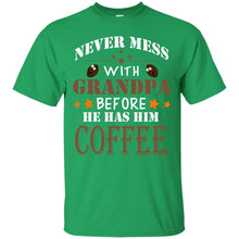 Load image into Gallery viewer, Grandpa coffee T-Shirt