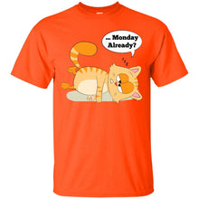 Load image into Gallery viewer, Even Cat Hates Monday T-Shirt