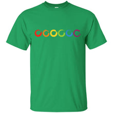 Load image into Gallery viewer, gemalte Kreise aus farbigen Pinselstrichen T-Shirt