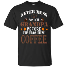 Load image into Gallery viewer, Grandpa coffee T-Shirt