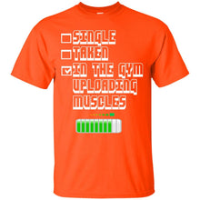 Load image into Gallery viewer, In the Gym Uploading Muscles T-Shirt