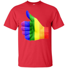 Load image into Gallery viewer, Gay Pride Daumen T-Shirt
