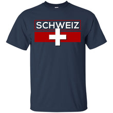 Load image into Gallery viewer, I Love Switzerland, Svizzera Swiss Flag SCHWEIZ Suisse T-shirt T-Shirt