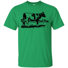 Load image into Gallery viewer, Cow drawing T-Shirt
