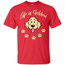 Load image into Gallery viewer, life is golden T-Shirt