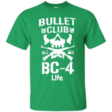 Load image into Gallery viewer, Bullet Club Bc - 4 Life T-Shirt