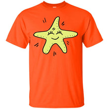 Load image into Gallery viewer, Cartoon Happy Starfish T-Shirt