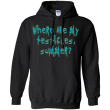 Load image into Gallery viewer, Snuffles Snowball Where are my testicles, Summer? Rick and Morty T-Shirt
