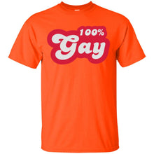 Load image into Gallery viewer, 100 percent gay T-Shirt