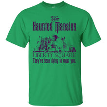 Load image into Gallery viewer, Haunted Mansion - Magic Kingdom - Purple T-Shirt
