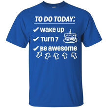 Load image into Gallery viewer, 7th Birthday T-Shirt