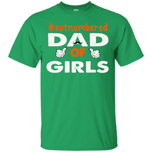 Load image into Gallery viewer, dad of girls T-Shirt