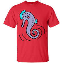 Load image into Gallery viewer, Cartoon Seahorse T-Shirt