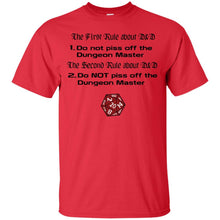 Load image into Gallery viewer, Do Not Piss Off The Dungeon Master T-Shirt
