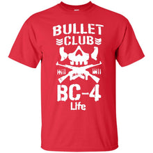 Load image into Gallery viewer, Bullet Club Bc - 4 Life T-Shirt