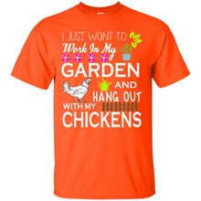 Load image into Gallery viewer, Garden And Chickens T-Shirt