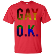 Load image into Gallery viewer, Gay Ok T Shirt T-Shirt