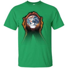 Load image into Gallery viewer, Globe in hands T-Shirt
