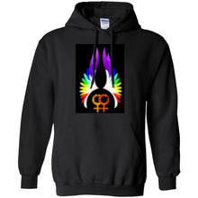 Load image into Gallery viewer, lesbian_pride_wings_by_munkii T-Shirt