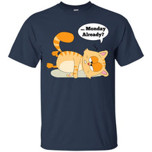 Load image into Gallery viewer, Even Cat Hates Monday T-Shirt