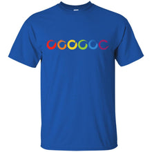 Load image into Gallery viewer, gemalte Kreise aus farbigen Pinselstrichen T-Shirt