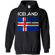 Load image into Gallery viewer, Iceland Pride Patriotic Vintage  Flag T-shirt T-Shirt