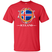 Load image into Gallery viewer, Iceland Pride Patriotic Vintage  Flag T-shirt T-Shirt