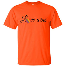 Load image into Gallery viewer, Love Wins Black T-Shirt