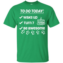 Load image into Gallery viewer, 7th Birthday T-Shirt