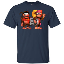 Load image into Gallery viewer, Diddy kong and Trixe Kong chares snes controller T-Shirt
