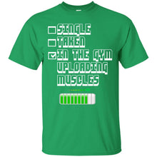 Load image into Gallery viewer, In the Gym Uploading Muscles T-Shirt