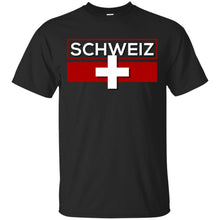 Load image into Gallery viewer, I Love Switzerland, Svizzera Swiss Flag SCHWEIZ Suisse T-shirt T-Shirt
