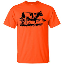 Load image into Gallery viewer, Cow drawing T-Shirt