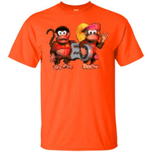 Load image into Gallery viewer, Diddy kong and Trixe Kong chares snes controller T-Shirt