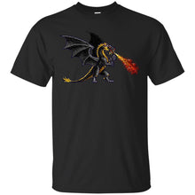 Load image into Gallery viewer, Might &amp; Magic Black Dragon T-Shirt