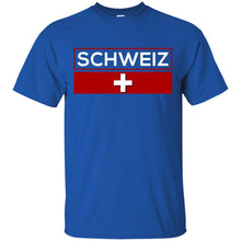 Load image into Gallery viewer, I Love Switzerland, Svizzera Swiss Flag SCHWEIZ Suisse T-shirt T-Shirt