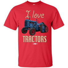 Load image into Gallery viewer, I Love Tractors Fordson Half Track T-Shirt
