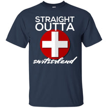 Load image into Gallery viewer, I Love Switzerland, Svizzera Swiss Flag SCHWEIZ Suisse T-shirt T-Shirt