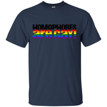 Load image into Gallery viewer, Homophobes are gay T-Shirt