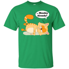 Load image into Gallery viewer, Even Cat Hates Monday T-Shirt