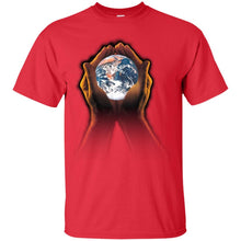 Load image into Gallery viewer, Globe in hands T-Shirt