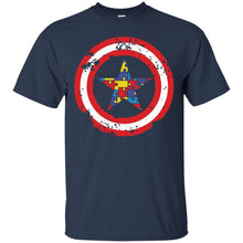 Load image into Gallery viewer, Captain America Autism Awareness T-Shirt