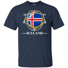 Load image into Gallery viewer, Iceland Pride Patriotic Vintage  Flag T-shirt T-Shirt