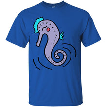Load image into Gallery viewer, Cartoon Seahorse T-Shirt