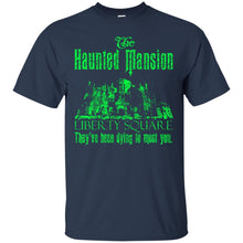 Load image into Gallery viewer, Haunted Mansion - Magic Kingdom - Green T-Shirt