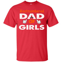 Load image into Gallery viewer, dad of girls T-Shirt