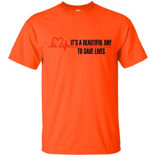 Load image into Gallery viewer, Grey's Anatomy - "It's a beautiful day to save lives!" T-Shirt